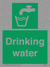 Drinking water sign