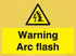 Warning Arc flash sign