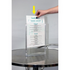 Table Top Double Sided Restaurant Menu Holder - Pack of 10