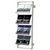 Wall Mounted Aluminium Literature Rack